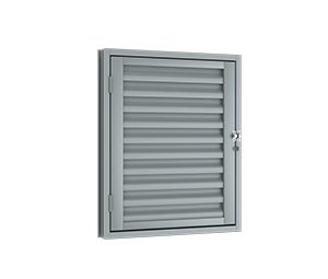 PORTA DE AÇO DE GIRO PARA ALÇAPÃO C/PORTA DE AÇO CADEADO. RIOBRAS AÇO