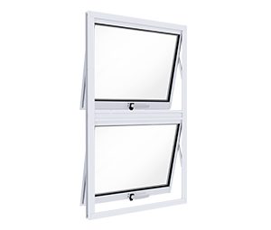 JANELA DE ALUMÍNIO MAXIM-AR DUPLO VERTICAL. LUCASA IDEALE
