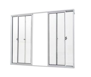 JANELA DE CORRER SEM GRADE. ALUMÍNIO COR BRANCA. RAMASSOL SIM