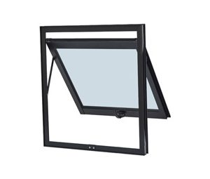 JANELA MAXIM-AR SEM GRADE. ALUMÍNIO COR PRETA. RAMASSOL ULTRA